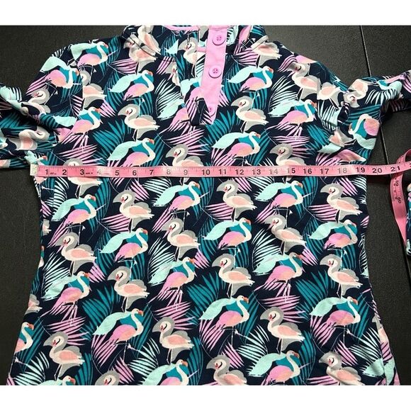 Crown & Ivy Flamenco Print Long Sleeve Pullover Size M - Picture 8 of 9